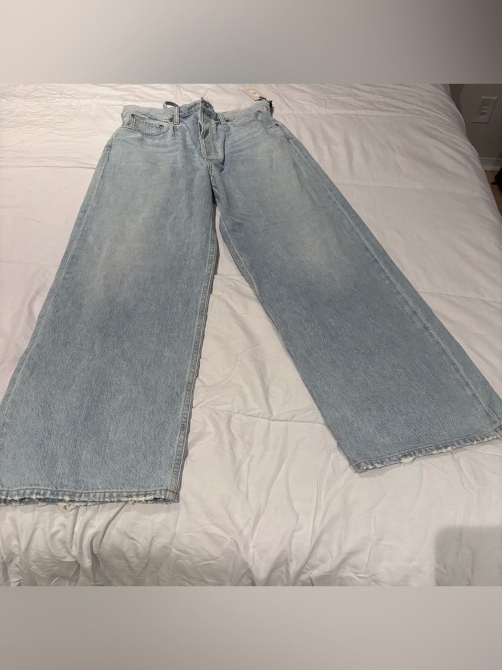 NWT Agolde- arlo foldover jean size 27